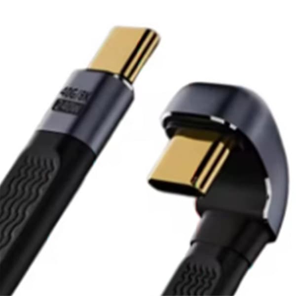 PD 240W 5A Typ C till USB C Snabbladdningskabel USB 4.0 40Gbps 8K Datakabel