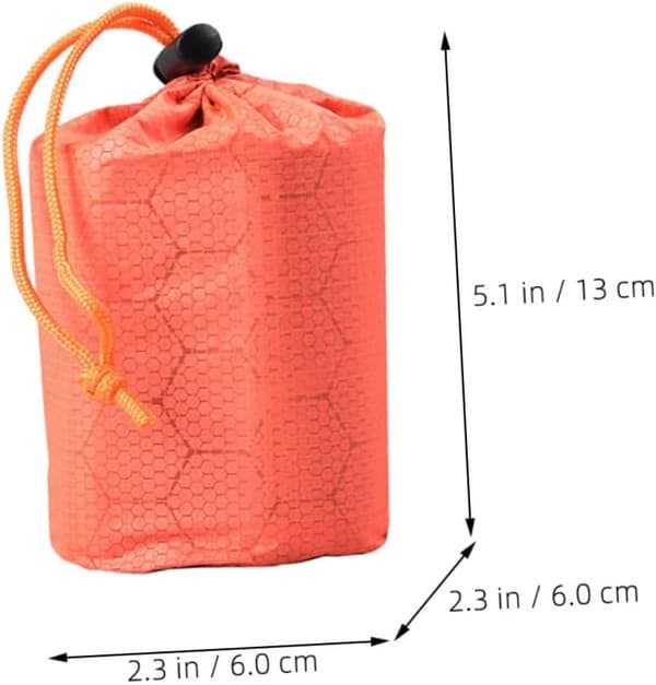 2-pack Förvaringsväska för sovsäckar för camping - Överlevnadssovsäck - Sovsäckar vuxna - Nödmat Nödsovsäckar - Termisk