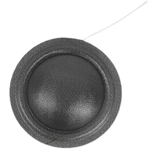 2st 25,4 mm Diskant Talspole Membran Högtalarreparationsdelar - Transparent