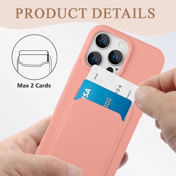 Silikonhål för iPhone 11 - individuellt ljusskydd rosa telefonfodral