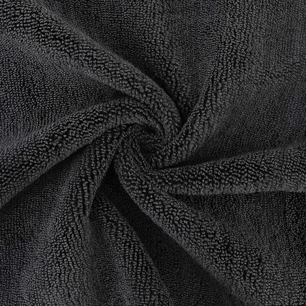 Th Premium Mikrofiber Rengöringsduk, 30 X 30 Cm (12-pack) (svart)