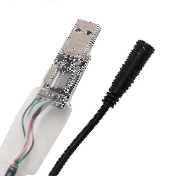 USB-programmeringskabel för elcykel för 8fun / Bafang BBS01 BBHD Mid Drive