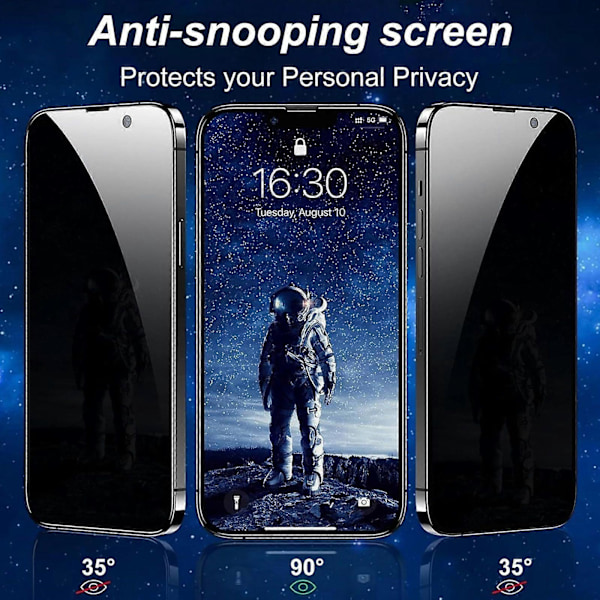 2-pack iPhone 13 / 13 Pro Sekretess / Säkerhet