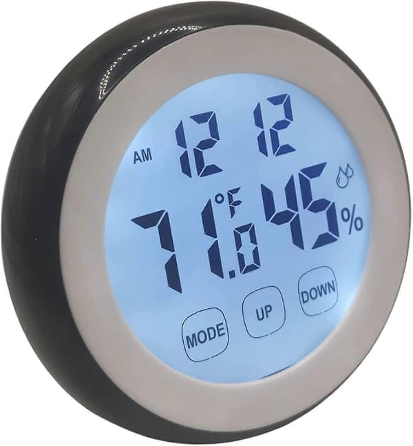 Inomhustermometer, Digital Hygrometer, Rumstermometer, Temperatur och