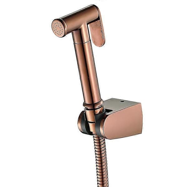 Roséguld Handhållen Bidéspruta Rostfritt Stål Douche Kit, B