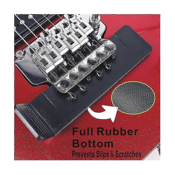 Svart Gitarr Tremolo Stall Shim för Justering & Stämning