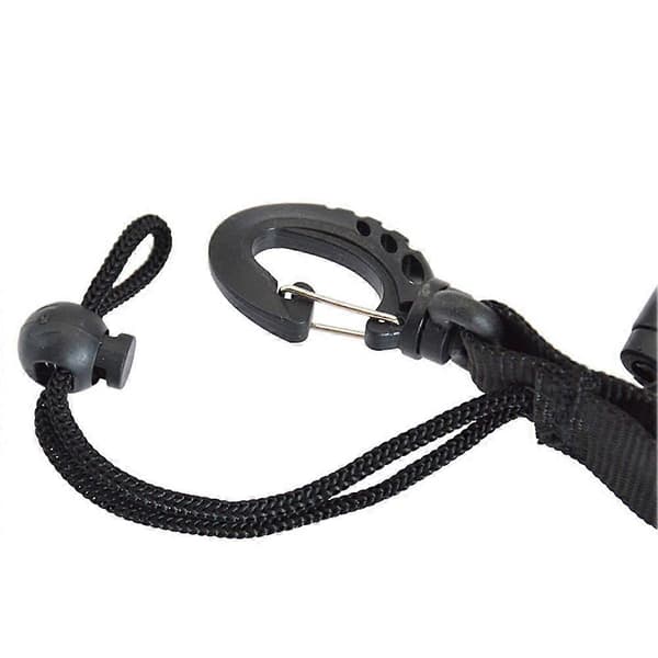 Undervattensutrustning Dykarkamera Förlorad Rep BCD Teleskopisk Lanyard TPU Fjäderståltråd Anti-Förlorad Rep