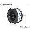 Black + Decker Reflex trimmer spole + 6-pack trimmerlina A6481