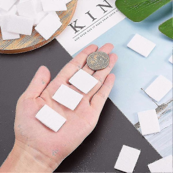 50-pack Aromaterapi Refill Pads Rum Boll Elektrisk Plug-in Elektrisk Diffuser Refill Pads Doftolja Pads För Doftboll Plug-in Diffuser