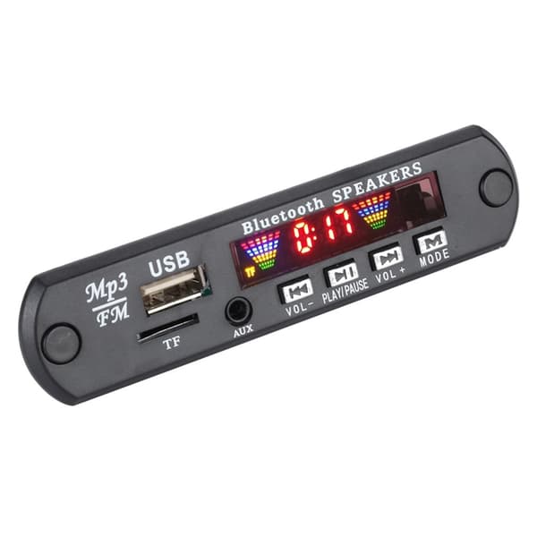 Bluetooth 5.0 4-farvet display FM APE FLAC dekoderkortmodul