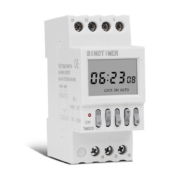 Digitalt Astronomisk Timer Switch Indendørs Timer Med Astronomisk Ur 220v