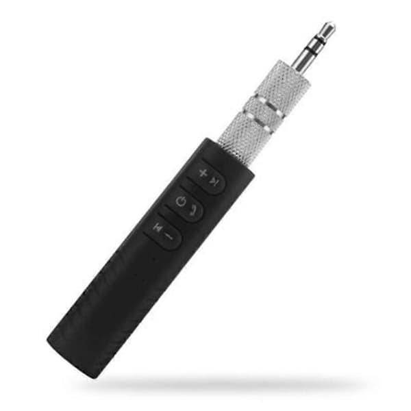 Bluetooth-kompatibel Sender Bil Musikk Mottakere 3.5mm Jack Aux Bil Bluetooth-kompatibel Adapter Håndfri Samtale
