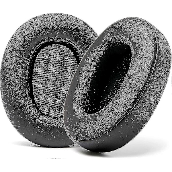 Ørepuder til Skullcandy Crusher/evo/hesh 3 hovedtelefoner og mere | Forbedret holdbarhed og tykkelse for forbedret komfort og støjisolering | Sort -J