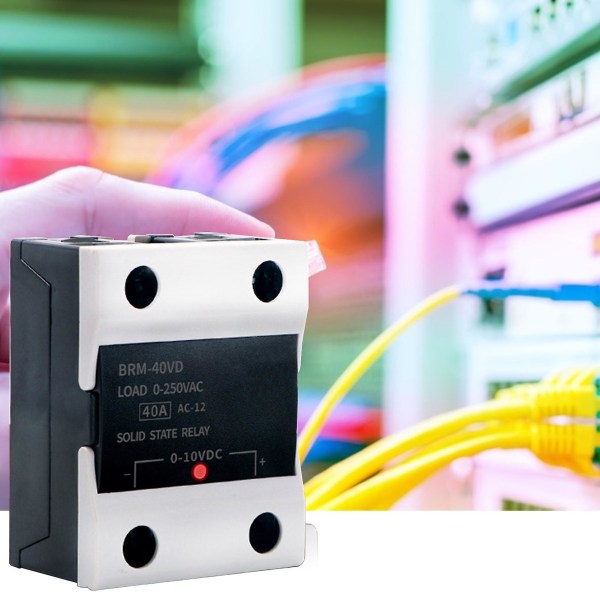 Brm-40vd 40a 0-10v Dc-ingång 0-250v Ac-belastning Solid State Relä Spänningsregulator