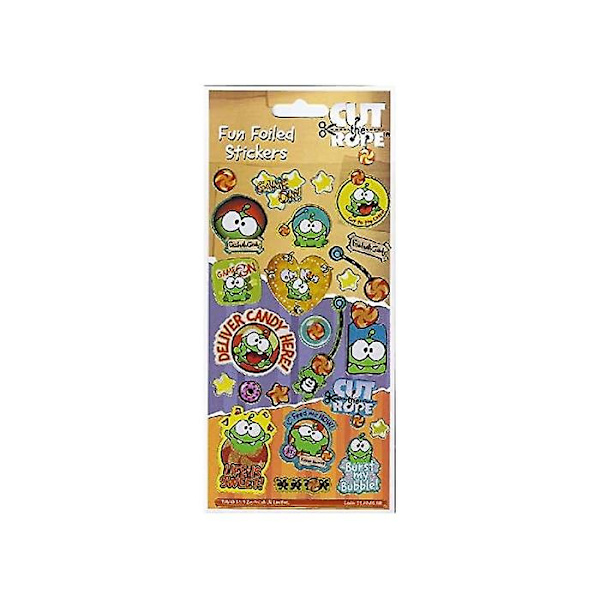 Cut The Rope -foliopainatut tarrat