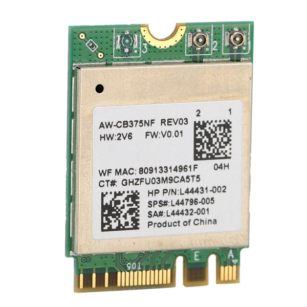 Wireless WLAN Network Card Universal for Bluetooth Computer Accessories M.2 NGFF RTL8822CE