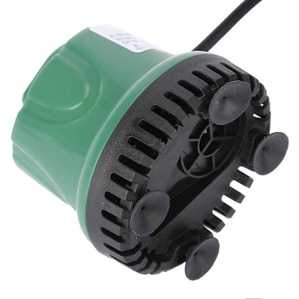 Ultralyd Stille Neddykbar Vannpumpe for Akvariumfisketank med Håndtak EU-Plugg 220-240V