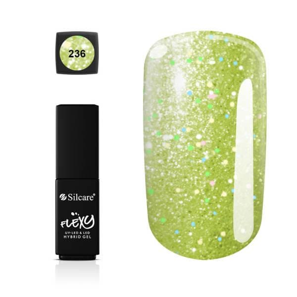 4-pak - Gellack - Flexy - Sunny Fandango sæt UV-gel/LED