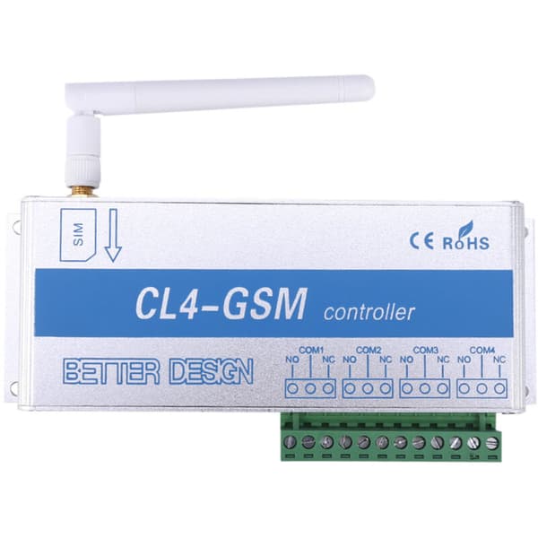 Trådløst GSM SMS Anropskontroll Hjemmesikkerhetssystem CL4GSM EU-plugg 220V