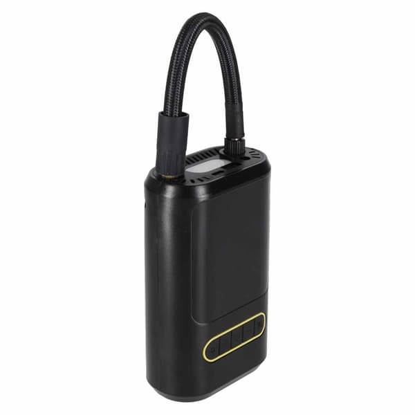 Wireless mini compressor 150 PSI with digital display, power bank USB-C