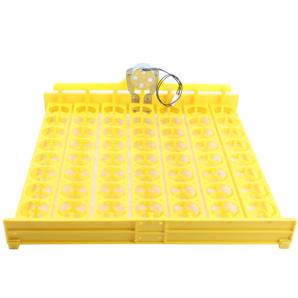 Automatic Egg Hatcher Tray - Durable Plastic Egg Turner for Chicken, Duck, Quail - 156 pcs Capacity