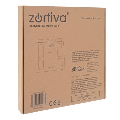 Analytical Bathroom Scale with Body Composition BIA 8 Electrodes WiFi/Bluetooth