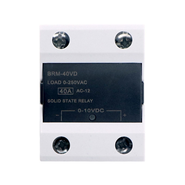 Brm-40vd 40a 0-10v Dc-ingång 0-250v Ac-belastning Solid State Relä Spänningsregulator