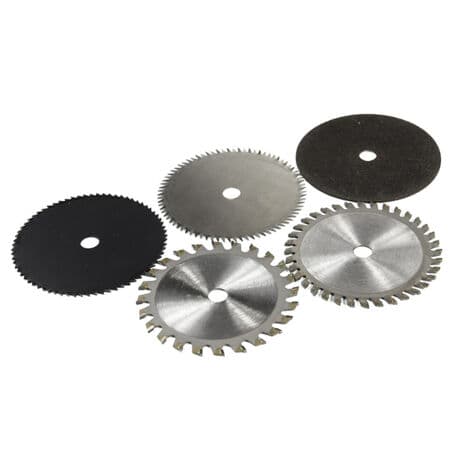 5 st/set 85 mm diameter 10 mm roterande innerdiameter, litet cirkelsågblad i hårdlegering roterande skärverktyg
