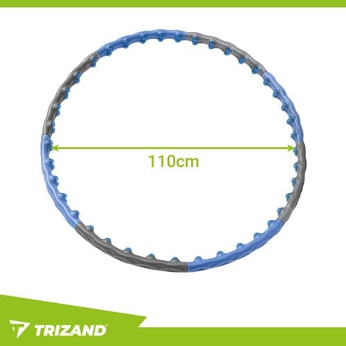 Hula hoop training ring 110 cm 1.5 kg with massage knobs 80 pcs