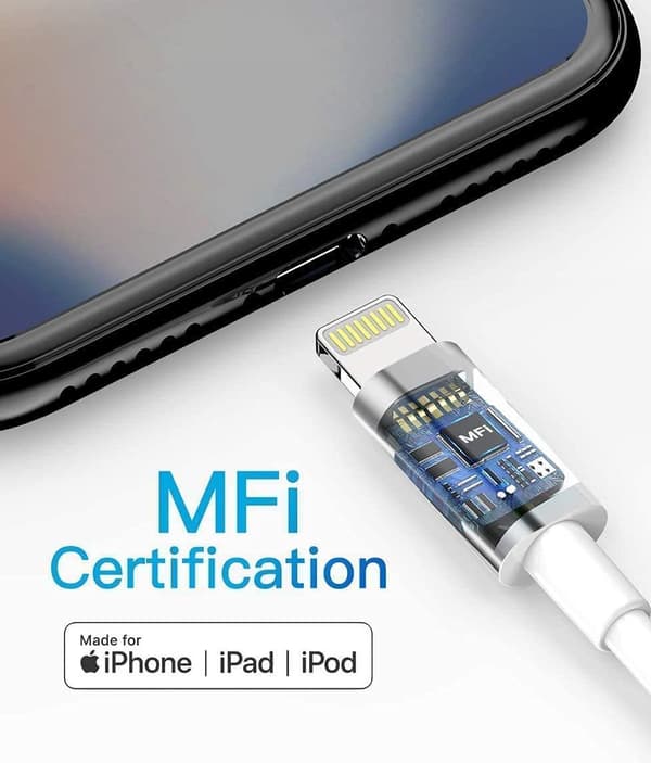 3X Lightning USB-kabel til Apple (2 meter)