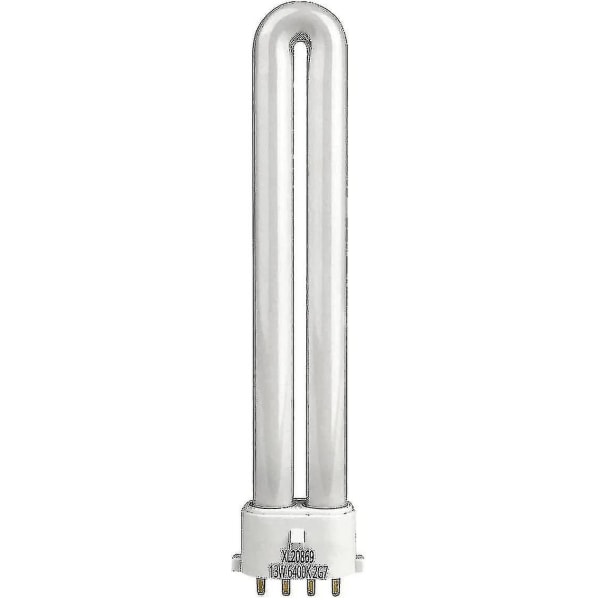 Xtralite 13w CFL Daglys-erstatningslampe 4-pin 2g7 Sokkel (6400k)