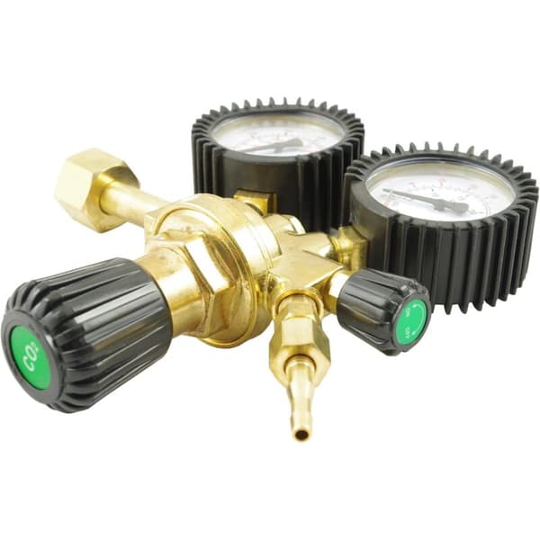 Trykkredusering/trykkregulator for argon/CO2 inertgass til MIG/MAG sveiseapparat