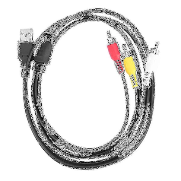 3 RCA till USB-kabel