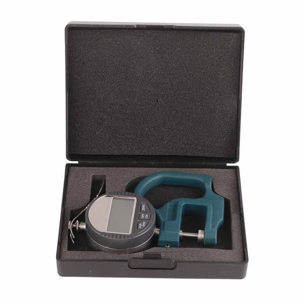 Digital Leather Thickness Gauge - Range 0-12.7mm (0.01mm Accuracy)