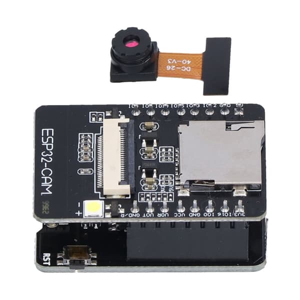 ESP32CAM Utviklingskort - WiFi Bluetooth Strømdriver med OV2640 OV7670 Modulmottaker