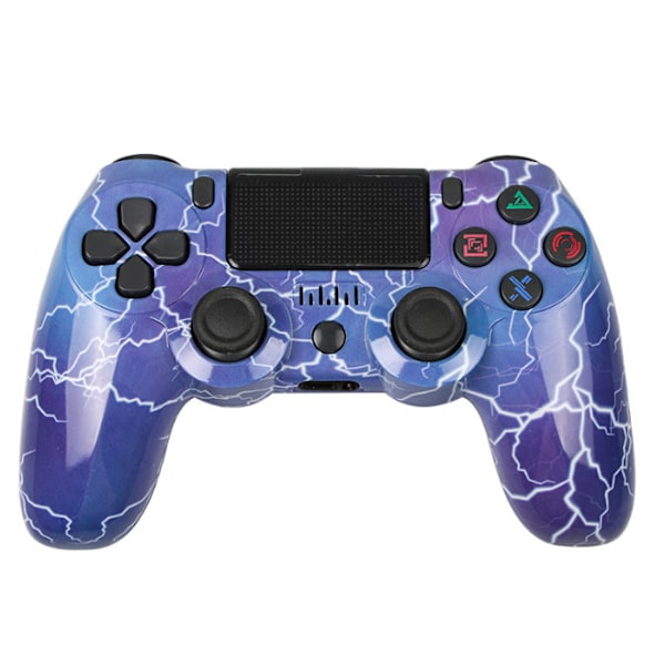 Langaton ohjain PS4/Pro/PS3/Slim/PC/Steam-laitteille, Bluetooth-ohjain, joystick, tukee 6-akselia, värinää, kosketusklikkausta