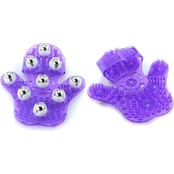 Handmassagehandske Body Massager med 9 360-graders rullar