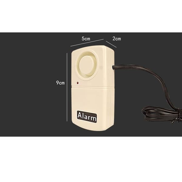 Strømbruddalarm Automatisk Alarm Strømbruddsirene Hvit