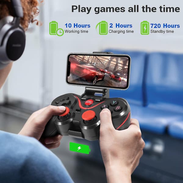 Bluetooth Langaton Peliohjain IOS Android Amazonille