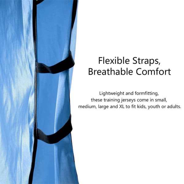 Breathable Soccer Training Vests for Adults - 12 pcs