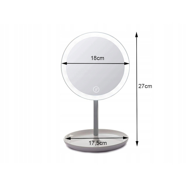 Makeup Mirror with LED - Mirror for Makeup