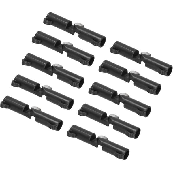 10 st BFork Anslutningsled Trädgårdsstöd Klätterväxtstöd Anslutningar (Innerdiameter 11mm)