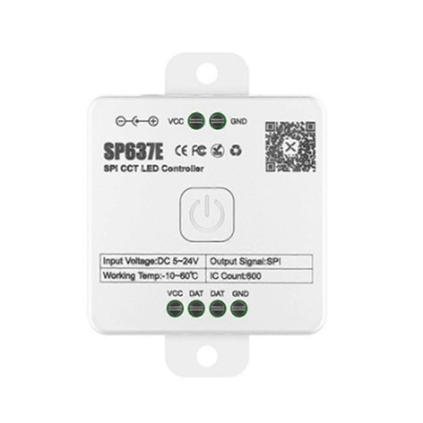 And-SP637E SPI DC5-24v Dubbel Kontroller med and- Fjärrkontroll Stöd 2.4G Touch Fjärrkontroll