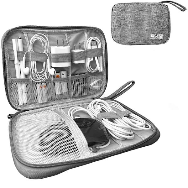 Bag / Toiletry Bag for Cables & Electronics – Organizer
