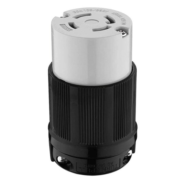 L14-30r 30 Amps 125v 4-pin Generator Twist Locking Plug Connector Female Receptacle American Power