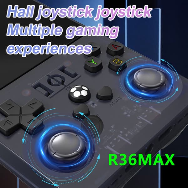 Retro Bærbar Linux 4 Tommer IPS Videospilkonsol Håndholdt Videoafspiller 64GB Gaming
