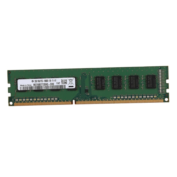 2x DDR3 2GB RAM 1333 MHz til Intel Desktop PC Hukommelse 240-pin 1.5V Ny DIMM