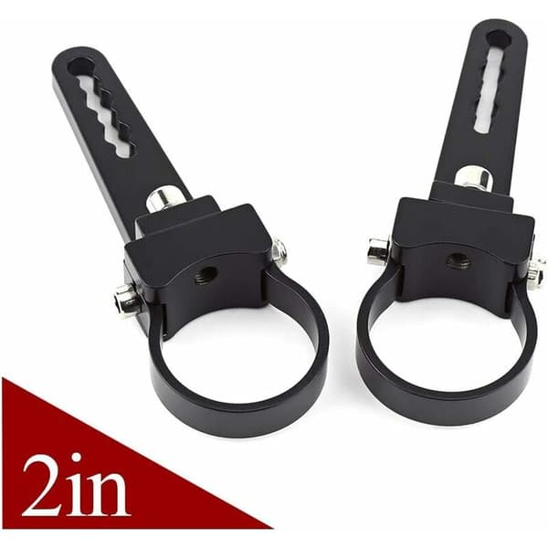 1,5\"-3\" Aluminium Bull/Roller Bar Monteringsfäste Klämma Stöd för Terrängbil Arbets LED-ljus (2\")