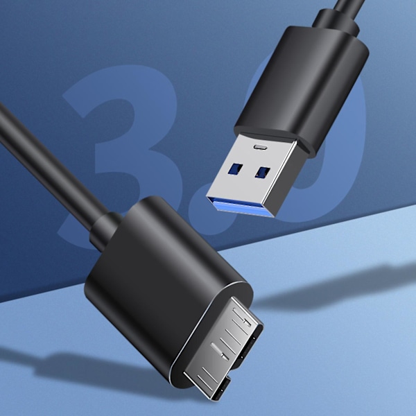 Hårddiskkabel Stabil Plug Play Pvc Usb 3.0 Till Micro B Adapterkabel För Samsung Note
