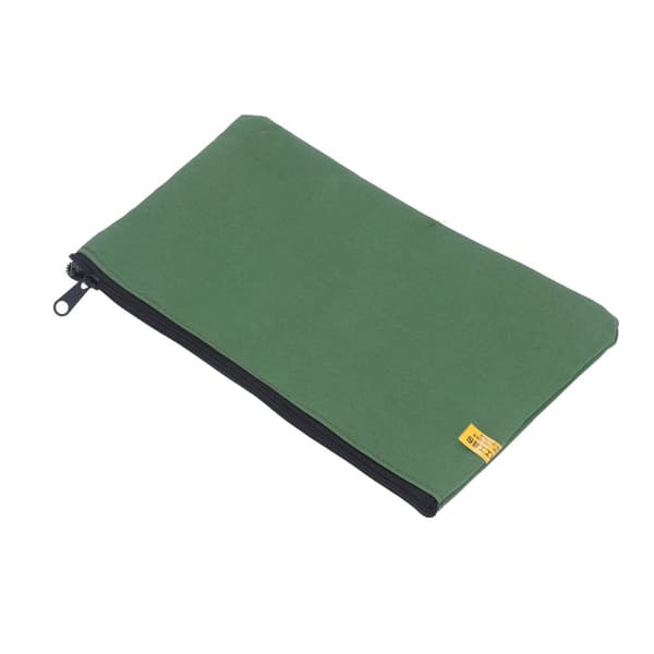 Portable Multifunctional Army Green Canvas Tool Bag 33x19 cm